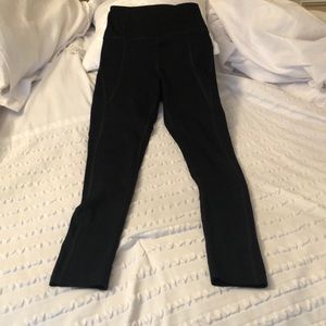 Girlfriend collection black leggings